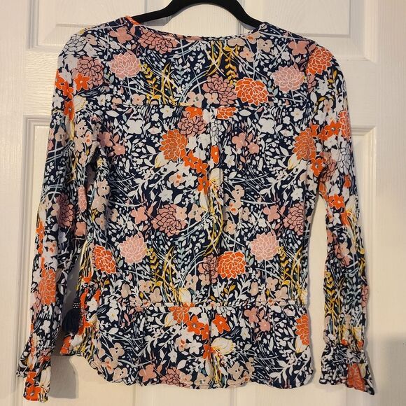 Anthropologie Maeve Floral Peasant Top, Sz S - Picture 9 of 13